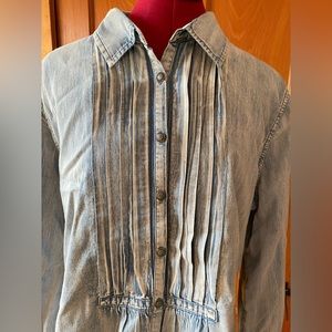 Tasha Polizzi denim shirt - XL
